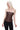LIBRA CORSET - BROWN VEGAN LEATHER