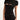 black shortsleeve knit romper with mother of pearl buttons at bust and waist