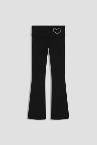 ALBA FOLDOVER PANT - BLACK