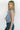 MARCELLA TOP - NAVY AND HEATHER