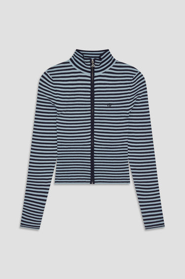 VLAD ZIP UP - BLUE STRIPE