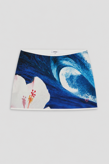 ROXY ELEKTRA SKIRT - WAVE PRINT