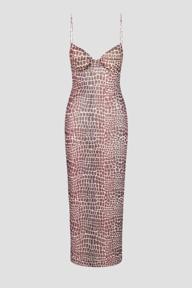 FLORENCE DRESS - LIZARD