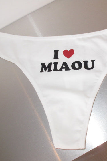 THONG - WHITE