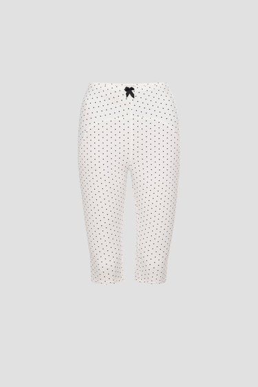 JANE SHORT - BLACK POLKA DOT