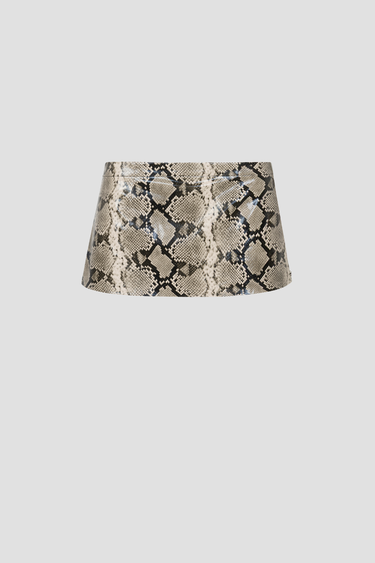 KIRA SKORT - VEGAN PYTHON