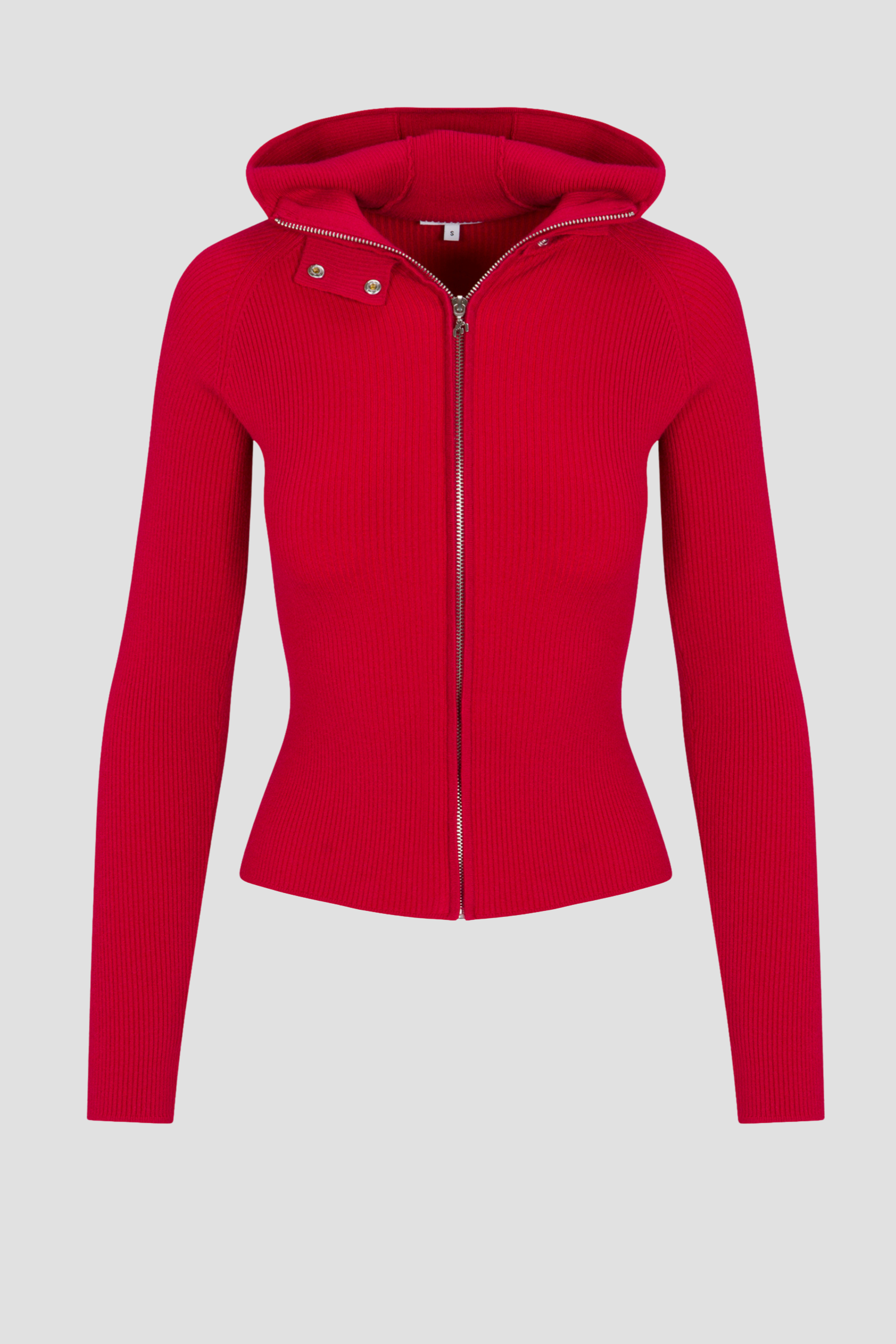 LENA ZIP UP HOODIE - RED – Miaou LENA ZIP UP HOODIE - RED – Miaou