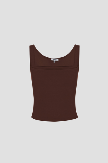 LUNA TOP - CHOCOLATE