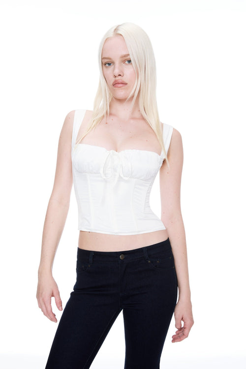 AGNES CORSET - IVORY