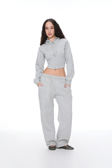 SADIE TOP + ZEV PANT - GREY