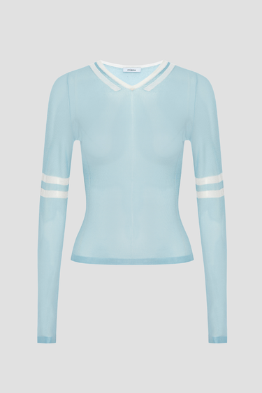 MONICA TOP - PERIWINKLE