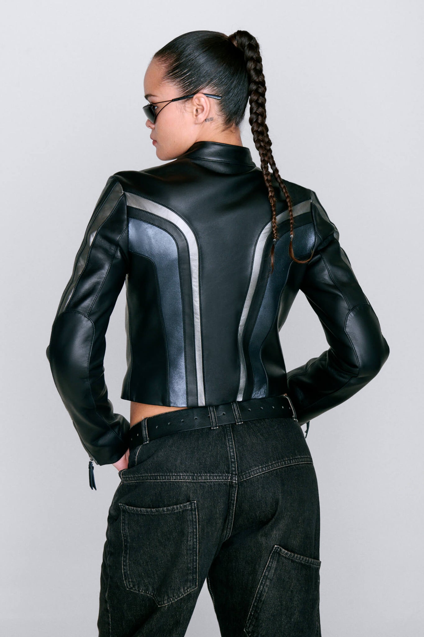 Sophie Vegan Leather Shacket - Crush Clothing