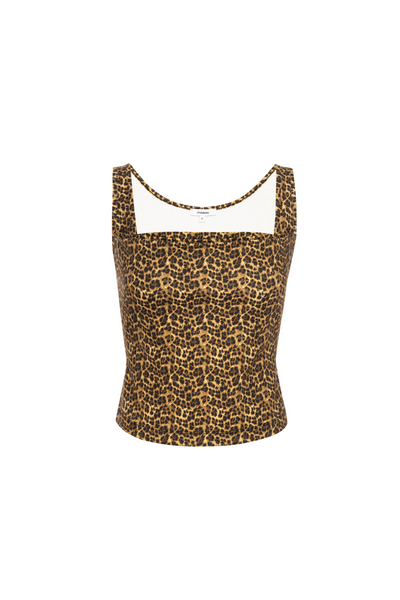 トップス Luna charm tops AM1338 LUNA TOP LEOPARD – Miaou